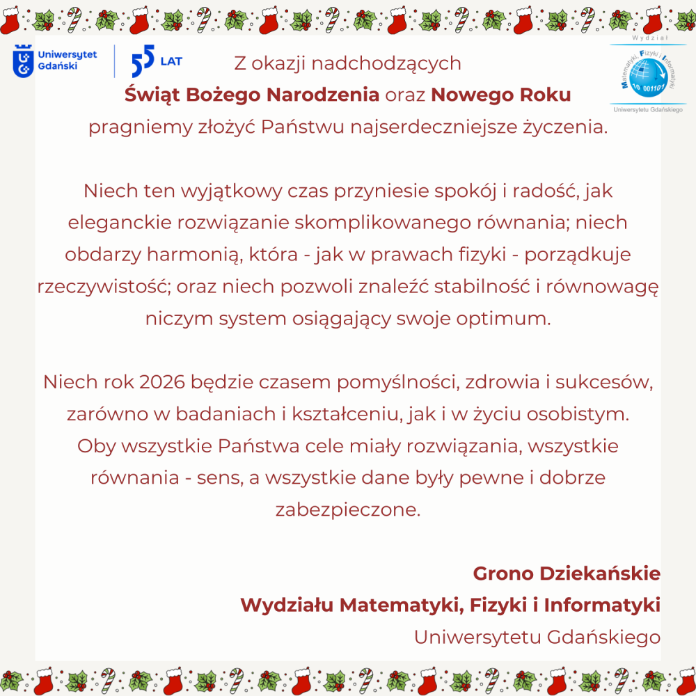 życzenia świąteczne i noworoczne