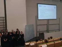 Akademicki Chór UG na auli