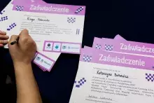 wypisywanie zaświadczeń dla uczestników konferencji