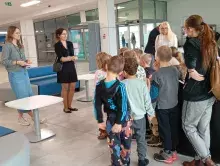 dr Marta Kwela wita grupę uczestników