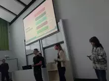 drużyna prezentująca na auli