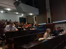 uczestnicy podczas konkursu wiedzy