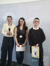 zdobywca I miejsca w kategorii Młodzicy