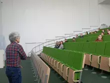 prof. Rybka prowadzi seminarium