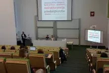 wykład na auli