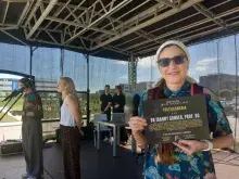 prof. Joanna Gondek z podziękowaniami od studentów