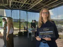 prodziekan Justyna Strankowska z podziękowaniami od studentów