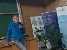 Marek Żukowski (ICTQT) na zakończeniu