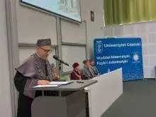 Dziekan prof. Marcin Marciniak przemawia