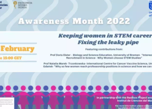 Keeping Women in STEM Careers- Fixing the Leaky Pipe - Webinar w języku angielskim 22 luty