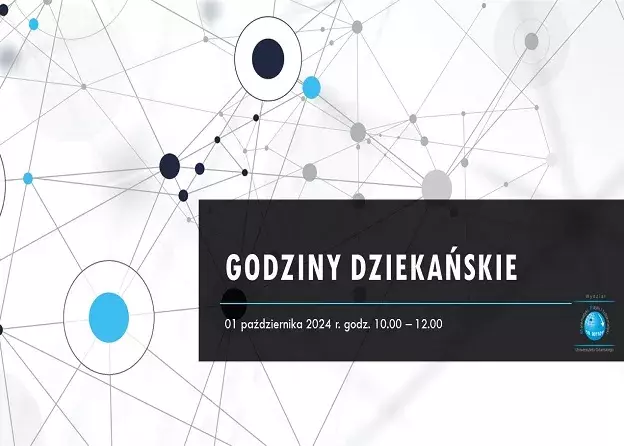 01 października 2024r. - Godziny Dziekańskie