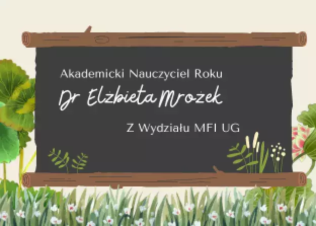 Dr Elżbieta Mrożek Akademickim Nauczycielem Roku w pomorskim