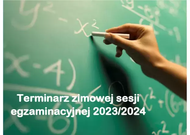 Terminarz sesji egzaminacyjnej