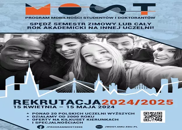 Tylko do 15 maja trwa rekrutacja do program mobilności studentów i doktorantów MOST!