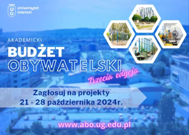 ABO UG 2024  - do 28 października trwa głosowanie w trzeciej edycji!