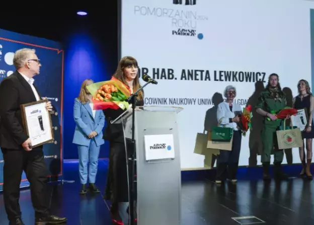 Dr hab. inż. Aneta Lewkowicz laureatką konkursu Pomorzanin Roku 2024!