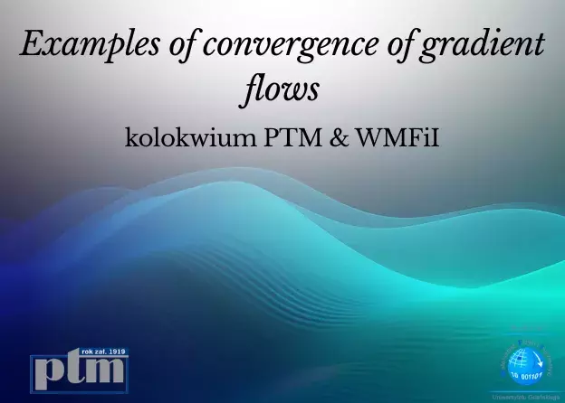 Kolokwium "Examples of convergence of gradient flows" | 16 kwietnia