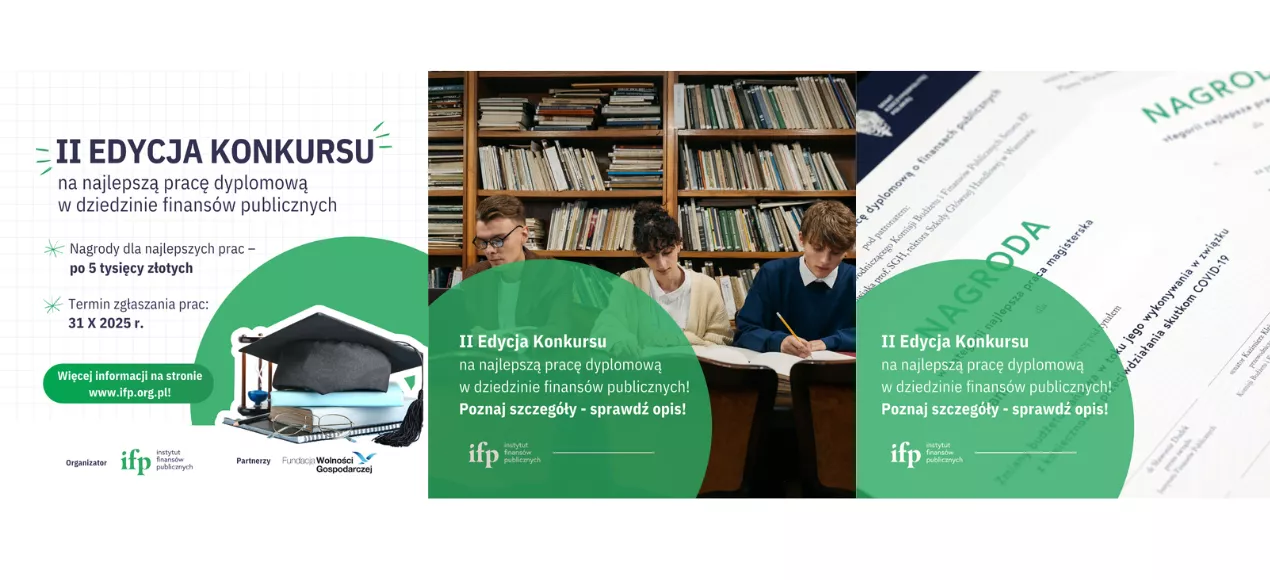 baner z informacjami o konkursie